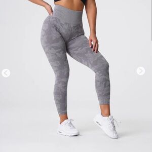 Black & Grey NVGTN Leggings